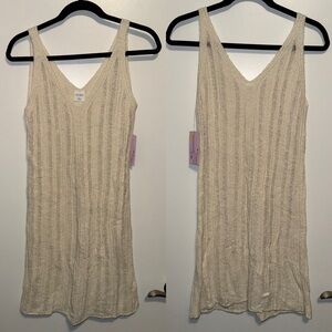 Wild Fable Cream Knit Swim Coverup